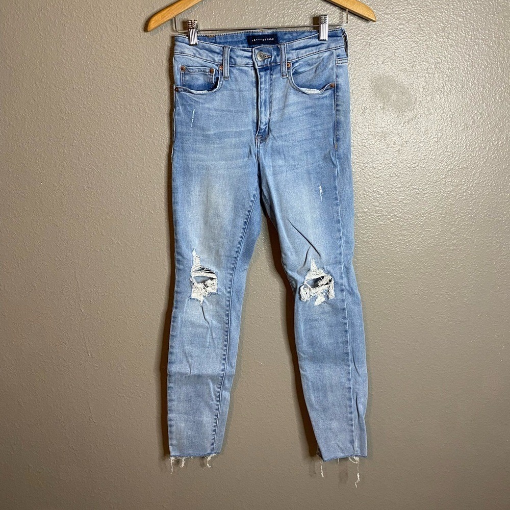 Aeropostale Super High Rise Skinny Jeggings.‎ - Picture 2 of 4